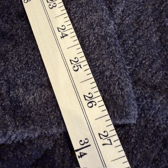 Barefoot Dreams Cozychic Lite Circle Cardigan Gray / Taupe Brown Size Medium - Picture 10 of 12